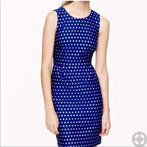 J. Crew blue dress size 4